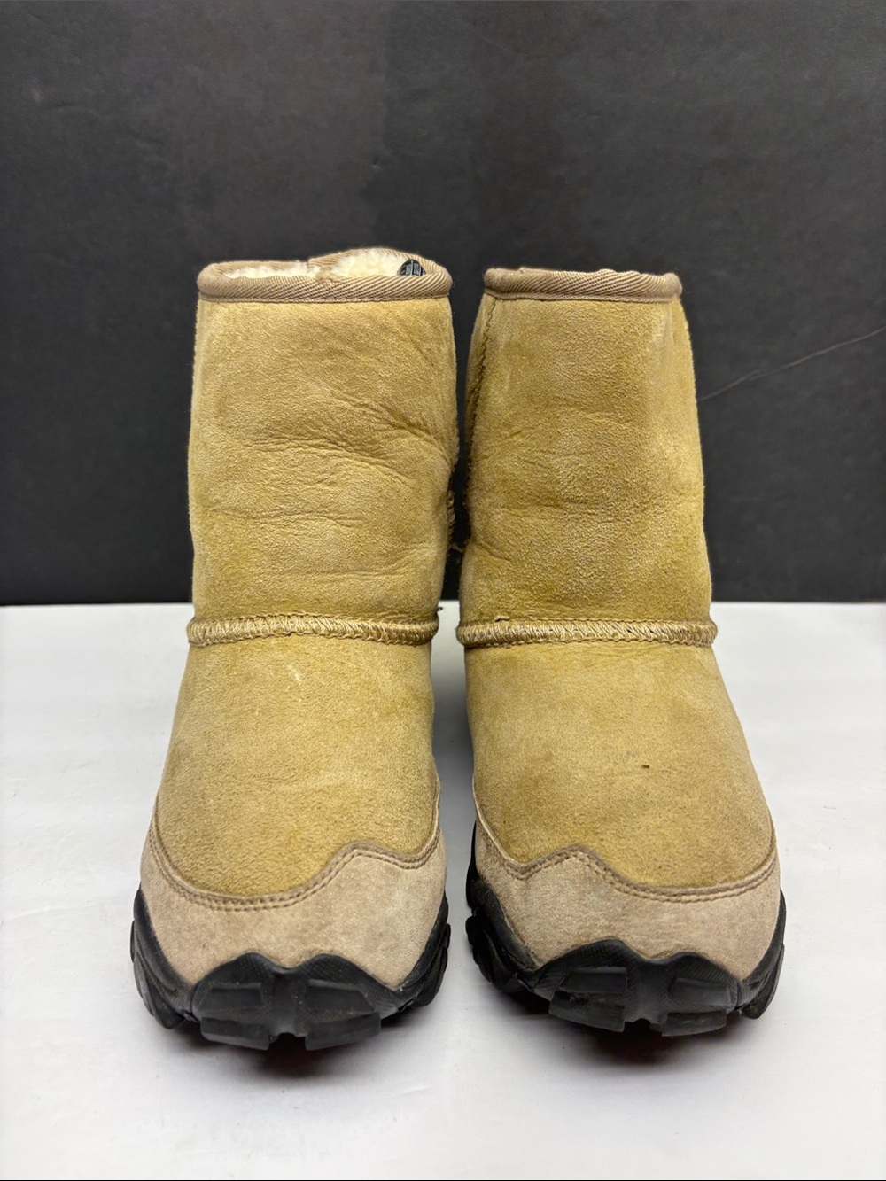 Merrell Tan Suede Slip-On Winter Boots, size 7.5 wos